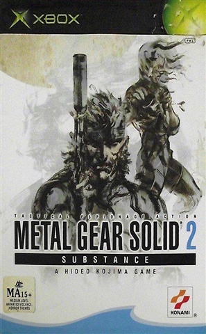 Metal gear solid 2 shop xbox